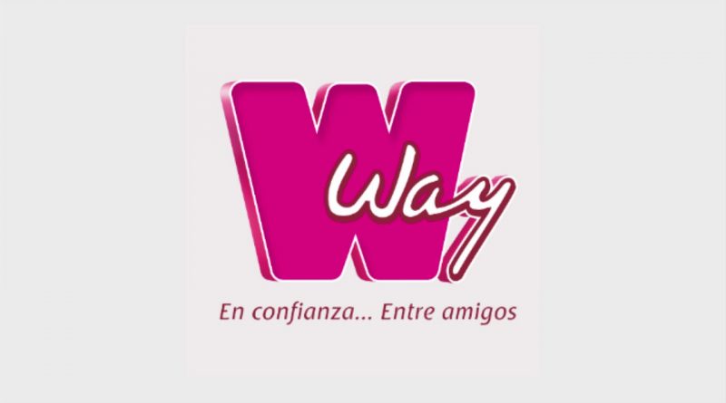 Agencias way en confianza entre amigos, logotipo de agencias que venden linea blanca en Guatemala