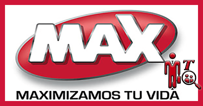 Logotipo de tienda de tecnologia en Guatemala Max de Distelsa.