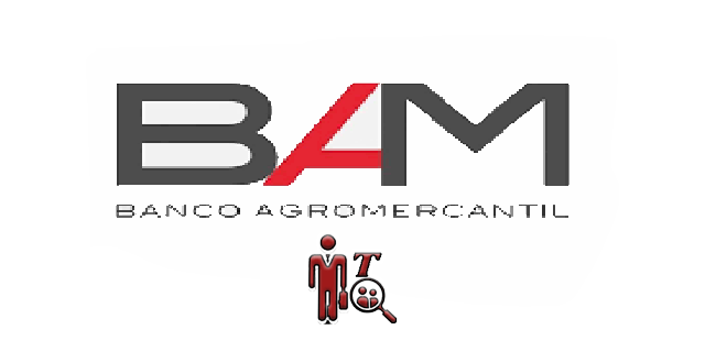 Logotipo del banco agromercantil bam UNO DE LOS MEJORES BANCOS de Guatemala