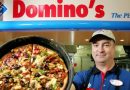 Logo de Domino´sPizza y una pizza