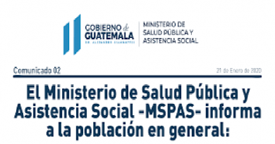Logotipo del Ministerio de Salud Publica y Asistencia Social de Guatemala durante el gobierno de Alejandro giammattei