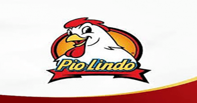 Logotipo de la empresa Pio Lindo, un logo con un fondo blanco